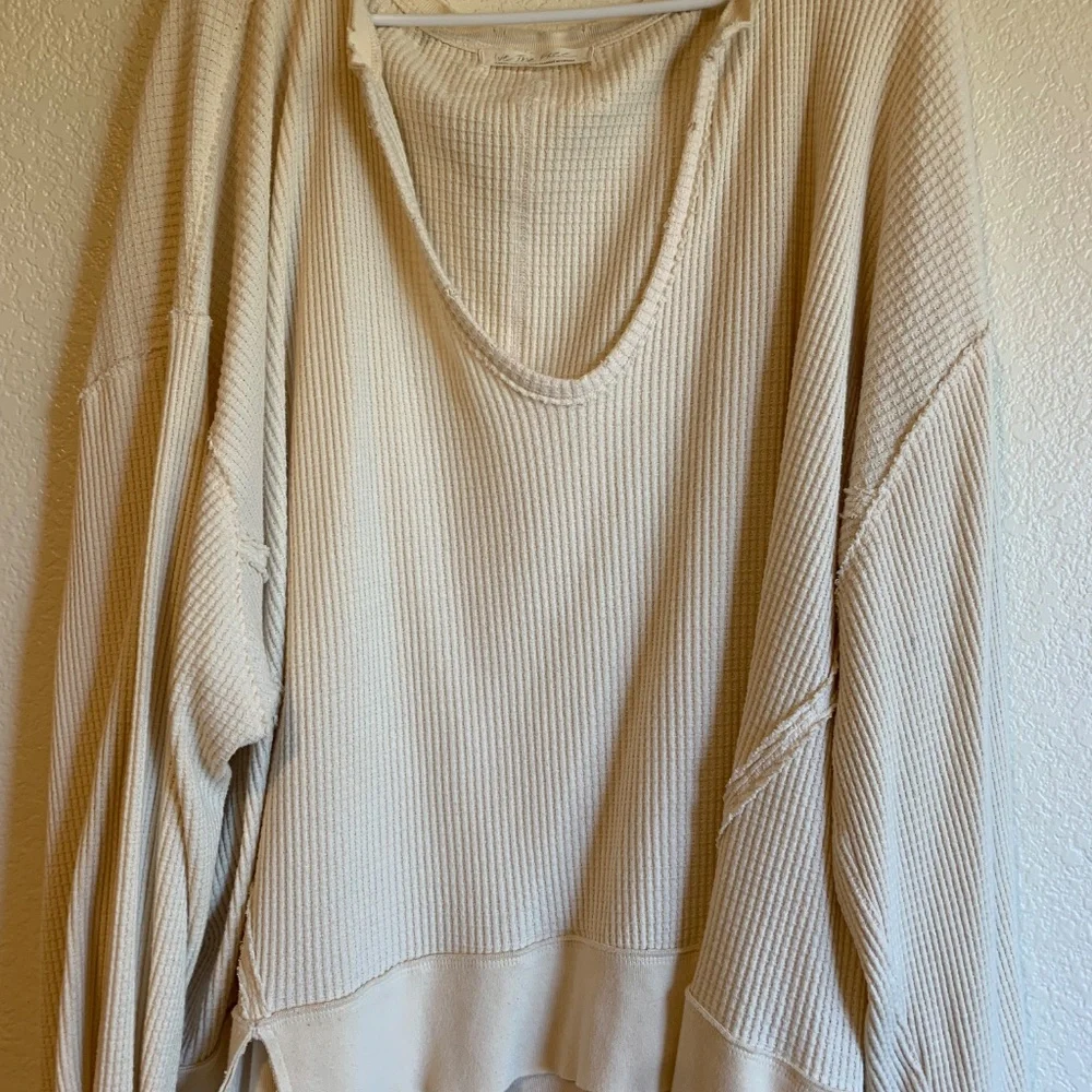 Free People Waffle Shirt - Picture 5 of 5